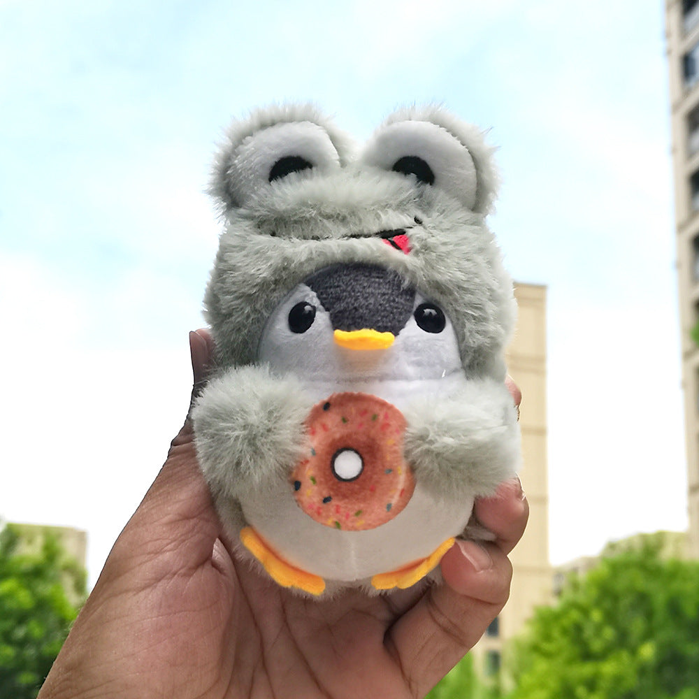 Wholesale Penguin School Bag Plush Doll Pendant